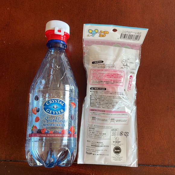 My Melody Bottle Cap with Straw - Picture 2 of 2